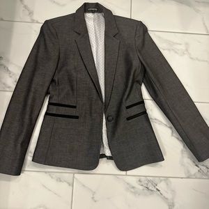 Express gray blazer never worn